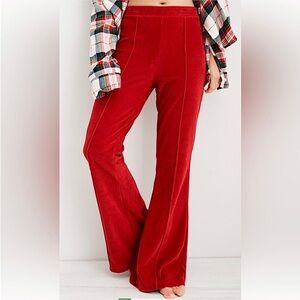 Aerie Groove On Ribbed Flare Pants